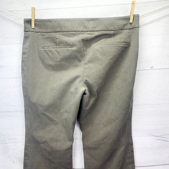 Ann Taylor LOFT Womens Marisa Fit Career Pants Stretch Bootcut Brown Size 10 - Picture 8 of 12